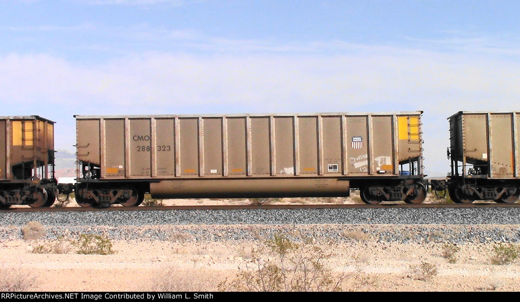 EB Unit Empty Open Hopper Frt at Erie NV -69